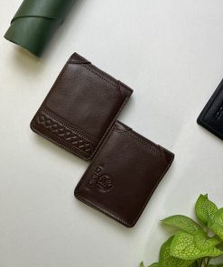 Bifold wallet chocolate